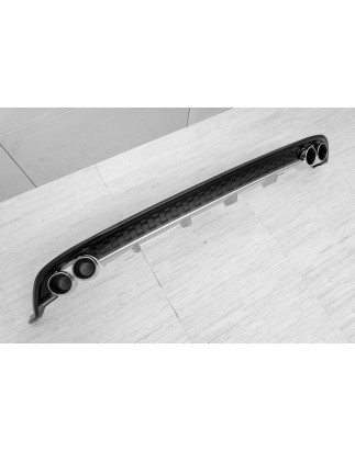 VW GOLF 7 VII 2016-2020 DIFFUSORE SPOILER PARAURTI POSTERIORE (Cod. AP-45113_A4x4)