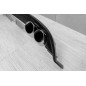 VW GOLF 7 VII 2016-2020 DIFFUSORE SPOILER PARAURTI POSTERIORE (Cod. AP-45113_A4x4)