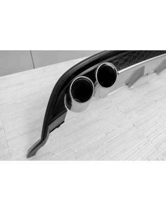 VW GOLF 7 VII 2016-2020 DIFFUSORE SPOILER PARAURTI POSTERIORE (Cod. AP-45113_A4x4)