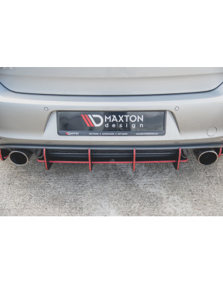 DIFFUSORE POSTERIORE street pro V.1 VW Golf 7 GTI (Cod. M-VWGO7GTICNC-RS1B)