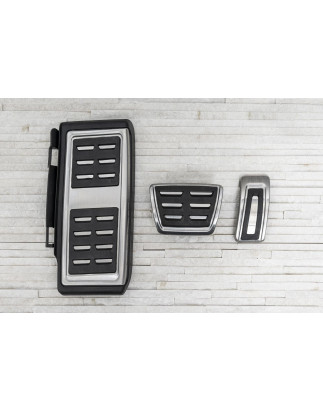AUDI COPRIPEDALI CAMBIO AUTOMATICO PER PEDALI APPLICATI (Cod. AP-45125_A4x4)