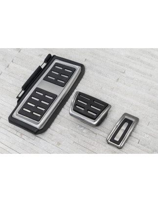 AUDI COPRIPEDALI CAMBIO AUTOMATICO PER PEDALI APPLICATI (Cod. AP-45125_A4x4)