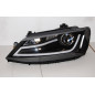 Fari Day Light Volkswagen Jetta 11 Black (Cod. E-FAW123)