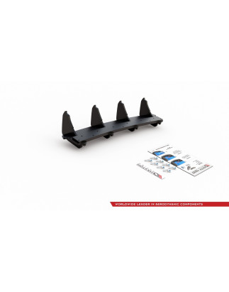 DIFFUSORE POSTERIORE street pro V.1 VW Golf 7 GTI (Cod. M-VWGO7GTICNC-RS1B)