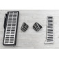 VOLKSWAGEN GOLF 6 VI 5K 2008-2012 CAMBIO MANUALE RIVESTIMENTI PER PEDALI APPLICATI 1K1864551 (Cod. A