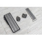 VOLKSWAGEN GOLF 6 VI 5K 2008-2012 CAMBIO MANUALE RIVESTIMENTI PER PEDALI APPLICATI 1K1864551 (Cod. A
