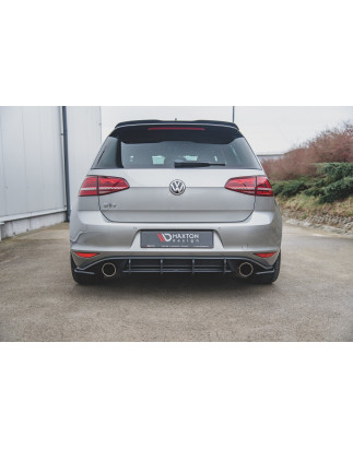 DIFFUSORE POSTERIORE street pro V.2 VW Golf 7 GTI (Cod. M-VWGO7GTICNC-RS2B)