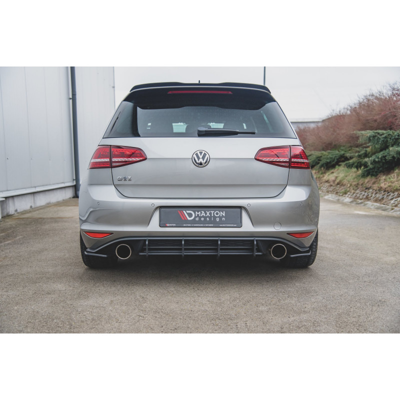 DIFFUSORE POSTERIORE street pro V.2 VW Golf 7 GTI (Cod. M-VWGO7GTICNC-RS2B)