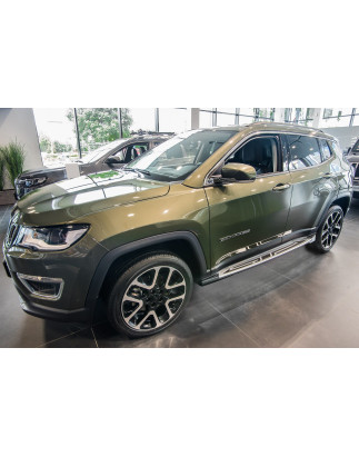 JEEP COMPASS II MP 2017+ PEDANE LATERALI SOTTOPORTA (Cod. AP-45130_A4x4)