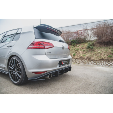 DIFFUSORE POSTERIORE street pro V.2 VW Golf 7 GTI (Cod. M-VWGO7GTICNC-RS2B)