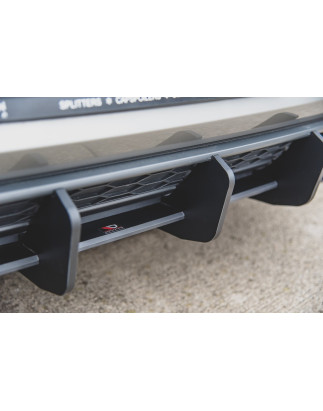 DIFFUSORE POSTERIORE street pro V.2 VW Golf 7 GTI (Cod. M-VWGO7GTICNC-RS2B)