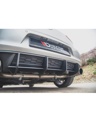 DIFFUSORE POSTERIORE street pro V.2 VW Golf 7 GTI (Cod. M-VWGO7GTICNC-RS2B)