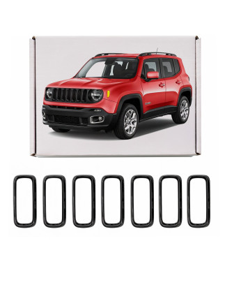 JEEP RENEGADE E BU 2015-2018 PRE-RESTYLING INSERTI MASCHERINA NERI 5XB16TZZAA (Cod. AP-45212_A4x4)