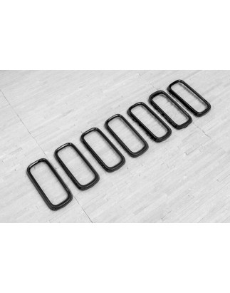 JEEP RENEGADE E BU 2015-2018 PRE-RESTYLING INSERTI MASCHERINA NERI 5XB16TZZAA (Cod. AP-45212_A4x4)