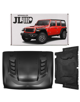 JEEP WRANGLER JL 2018+ USA COFANO RUBICON CON INSONORIZZAZIONE (Cod. AP-45213_A4x4)