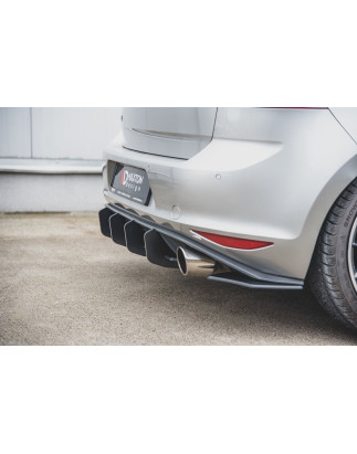 DIFFUSORE POSTERIORE street pro V.2 VW Golf 7 GTI (Cod. M-VWGO7GTICNC-RS2B)