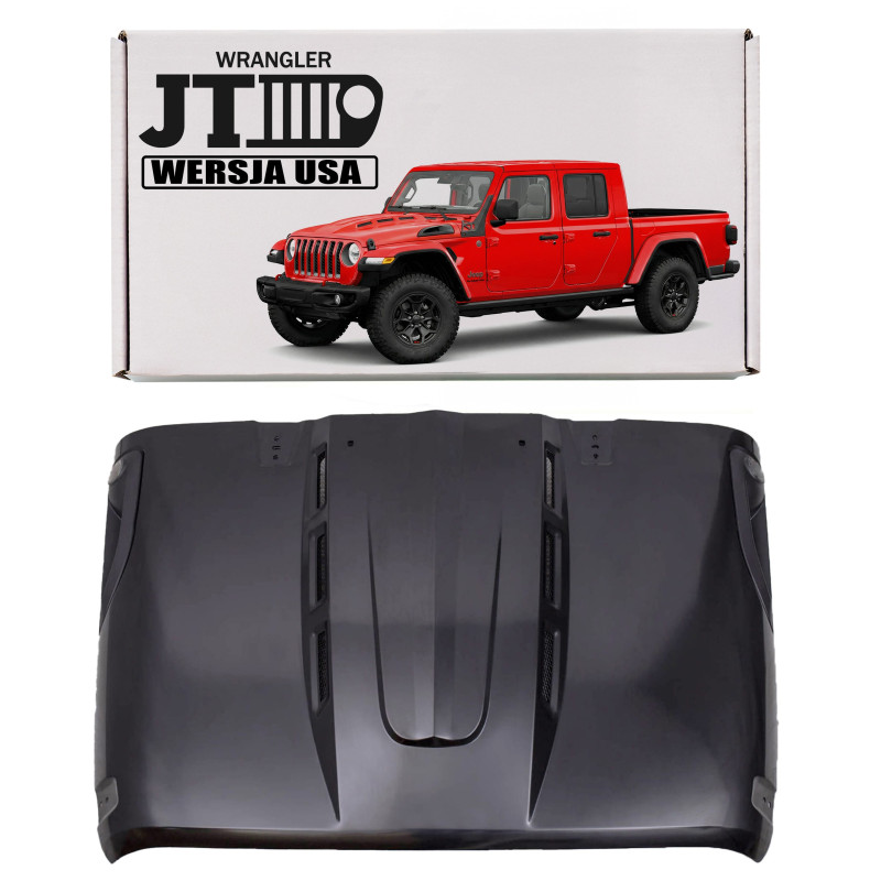 JEEP GLADIATOR JT 2018+ COFANO HEMI + PANNELLO FONOASSORBENTE VERSIONE USA (Cod. AP-45214_2_A4x4)