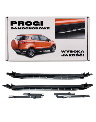FORD ECOSPORT MK2 II 2012-2022 PEDANE LATERALI SOTTOPORTA (Cod. AP-45218_A4x4)