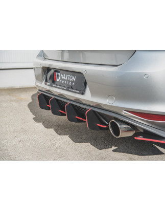 DIFFUSORE POSTERIORE street pro V.2 VW Golf 7 GTI (Cod. M-VWGO7GTICNC-RS2B)