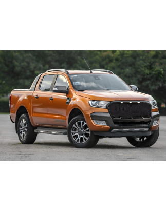 FORD RANGER T7 2016-2018 TUNING MASCHERINA ANTERIORE MASCHERINA RADIATORE CON ILLUMINAZIONE LED (Cod
