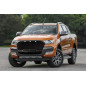 FORD RANGER T7 2016-2018 TUNING MASCHERINA ANTERIORE MASCHERINA RADIATORE CON ILLUMINAZIONE LED (Cod