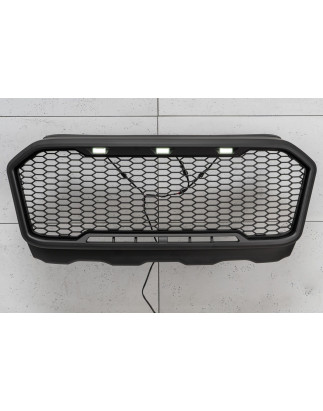 FORD RANGER T7 2016-2018 TUNING MASCHERINA ANTERIORE MASCHERINA RADIATORE CON ILLUMINAZIONE LED (Cod