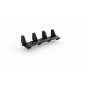 DIFFUSORE POSTERIORE street pro V.2 VW Golf 7 GTI (Cod. M-VWGO7GTICNC-RS2B)