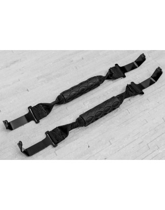 JEEP WRANGLER JL 2018+ SUPPORTI POSTERIORI OFF ROAD 2 PEZZI 82215524 (Cod. AP-45232_A4x4)