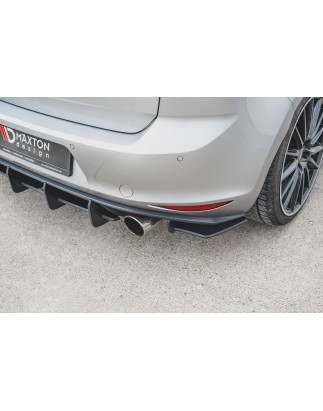 Splitters posteriori laterali Street Pro V.1 VW Golf 7 GTI  (Cod. M-VWGO7GTICNC-RSD1B)