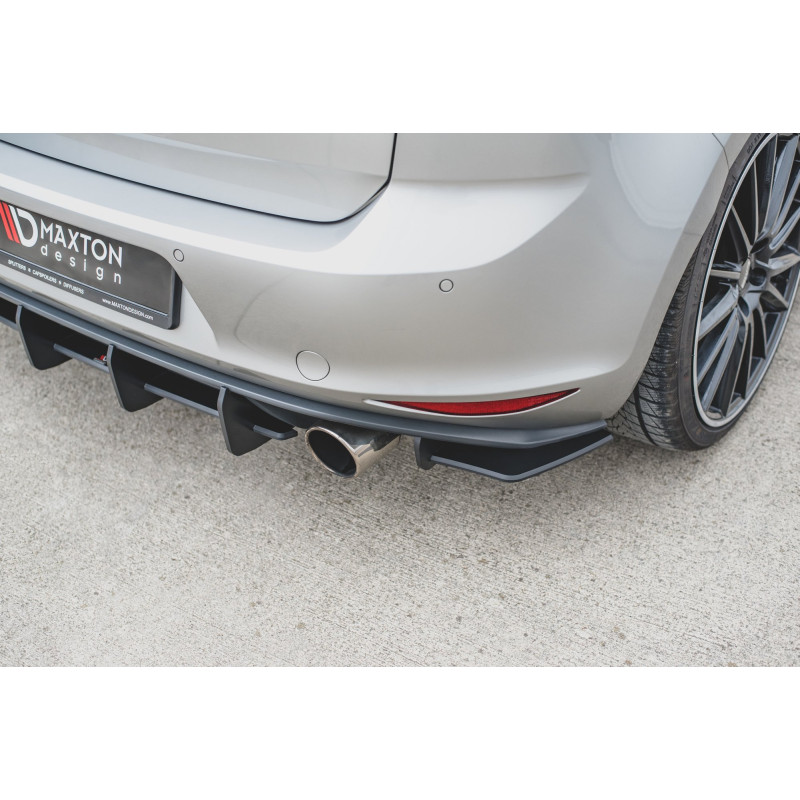 Splitters posteriori laterali Street Pro V.1 VW Golf 7 GTI  (Cod. M-VWGO7GTICNC-RSD1B)