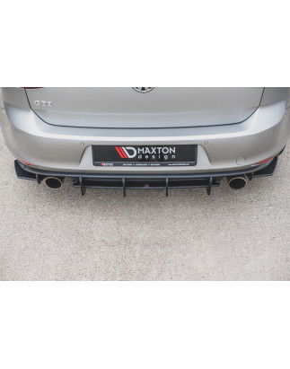 Splitters posteriori laterali Street Pro V.1 VW Golf 7 GTI  (Cod. M-VWGO7GTICNC-RSD1B)