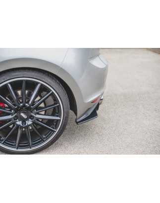 Splitters posteriori laterali Street Pro V.1 VW Golf 7 GTI  (Cod. M-VWGO7GTICNC-RSD1B)
