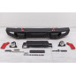 JEEP WRANGLER JK 2007-2018 PARAURTI ANTERIORE MODELLO CALIFORNIA (Cod. AP-47938_A4x4)