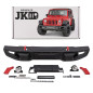 JEEP WRANGLER JK 2007-2018 PARAURTI ANTERIORE MODELLO CALIFORNIA (Cod. AP-47938_A4x4)