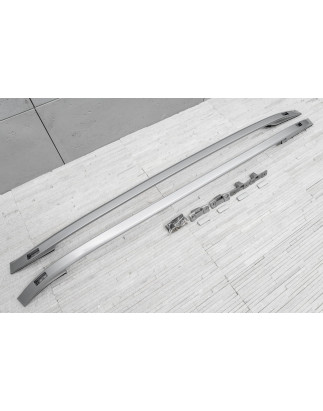 RANGE ROVER EVOQUE L538 2011-2018 BARRE LONGITUDINALI TETTO ARGENTO VPLVR0088 STILE OEM (Cod. AP-459