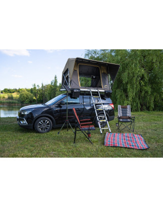 AUTO TENDA DA TETTO NORMANDY CON PISTONI PNEUMATICI 200X140X70/110CM (Cod. AP-46513_A4x4)