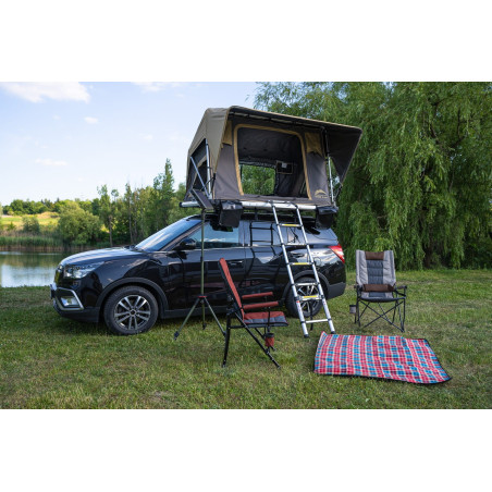AUTO TENDA DA TETTO NORMANDY CON PISTONI PNEUMATICI 200X140X70/110CM (Cod. AP-46513_A4x4)