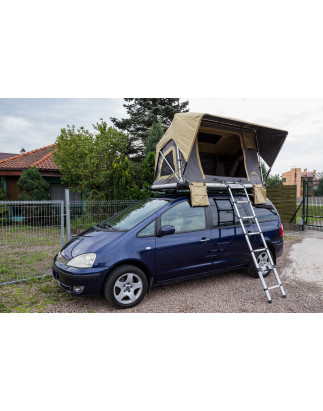 AUTO TENDA DA TETTO NORMANDY CON PISTONI PNEUMATICI 200X140X70/110CM (Cod. AP-46513_A4x4)