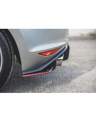 Splitters posteriori laterali Street Pro V.1 VW Golf 7 GTI  (Cod. M-VWGO7GTICNC-RSD1B)
