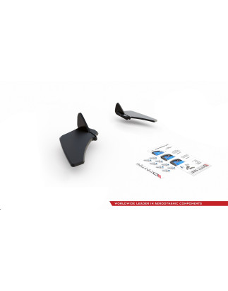 Splitters posteriori laterali Street Pro V.1 VW Golf 7 GTI  (Cod. M-VWGO7GTICNC-RSD1B)