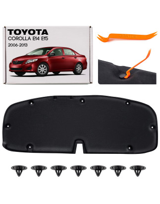 TOYOTA COROLLA X E14 E15 2006-2013 PANNELLO FONOASSORBENTE COFANO 5334102160 (Cod. AP-46515_A4x4)