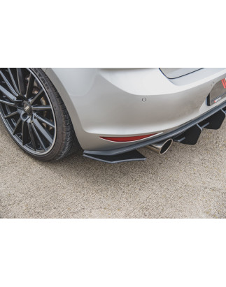 Splitters posteriori laterali Street Pro V.2 VW Golf 7 GTI (Cod. M-VWGO7GTICNC-RSD2B)