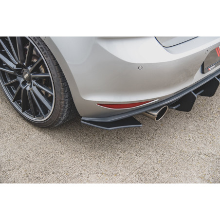 Splitters posteriori laterali Street Pro V.2 VW Golf 7 GTI (Cod. M-VWGO7GTICNC-RSD2B)