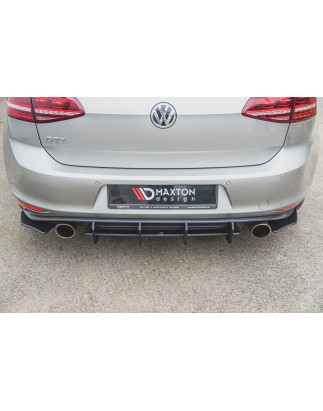 Splitters posteriori laterali Street Pro V.2 VW Golf 7 GTI (Cod. M-VWGO7GTICNC-RSD2B)