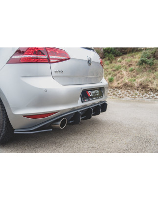 Splitters posteriori laterali Street Pro V.2 VW Golf 7 GTI (Cod. M-VWGO7GTICNC-RSD2B)