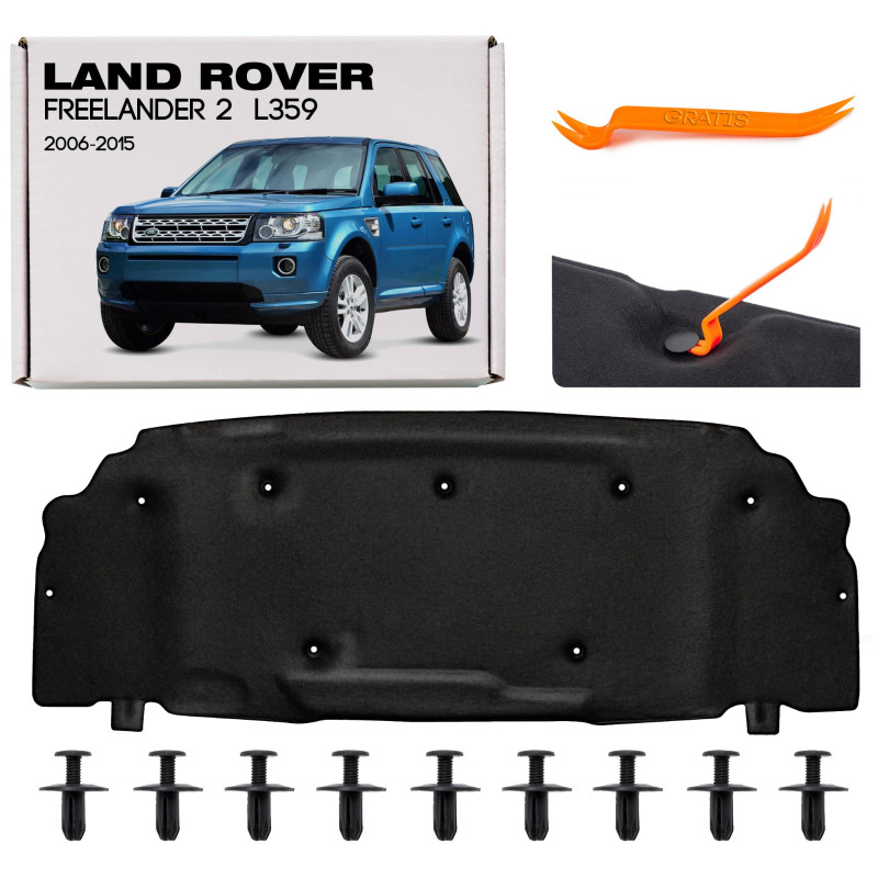 LAND ROVER FREELANDER 2 L359 2006-2015 PANNELLO FONOASSORBENTE COFANO LR045003 (Cod. AP-46526_A4x4)
