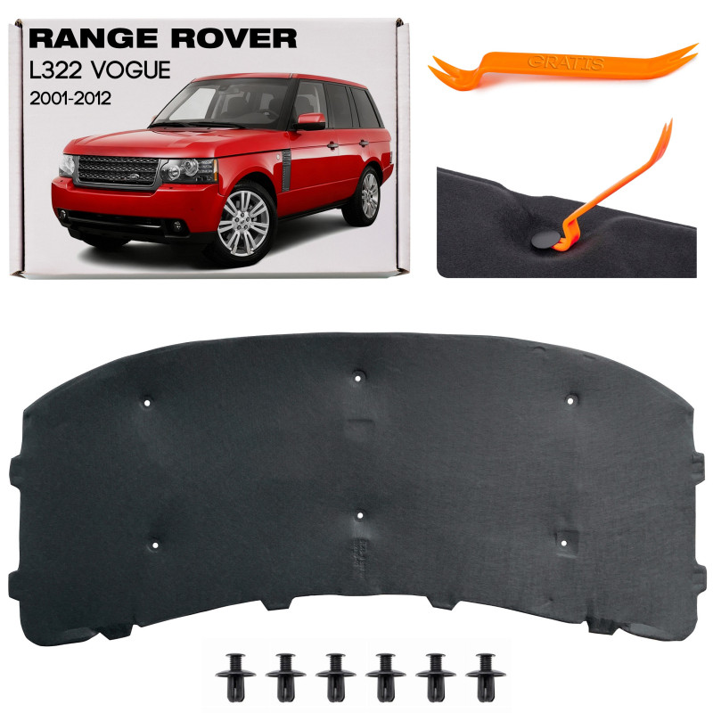 RANGE ROVER III L322 VOGUE 2001-2012 PANNELLO FONOASSORBENTE COFANO LR031709 (Cod. AP-46527_A4x4)