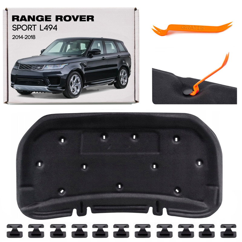 RANGE ROVER SPORT II L494 2014-2018 PRE-RESTYLING PANNELLO FONOASSORBENTE COFANO LR043837 (Cod. AP-4