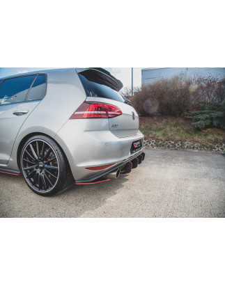 Splitters posteriori laterali Street Pro V.2 VW Golf 7 GTI (Cod. M-VWGO7GTICNC-RSD2B)