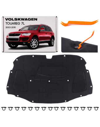 VOLKSWAGEN TOUAREG E 7L 2003-2010 PANNELLO FONOASSORBENTE COFANO 7L6863835B (Cod. AP-46532_A4x4)